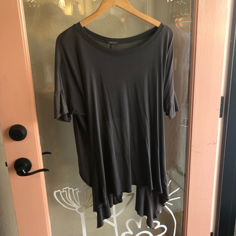 La made grey t shirt